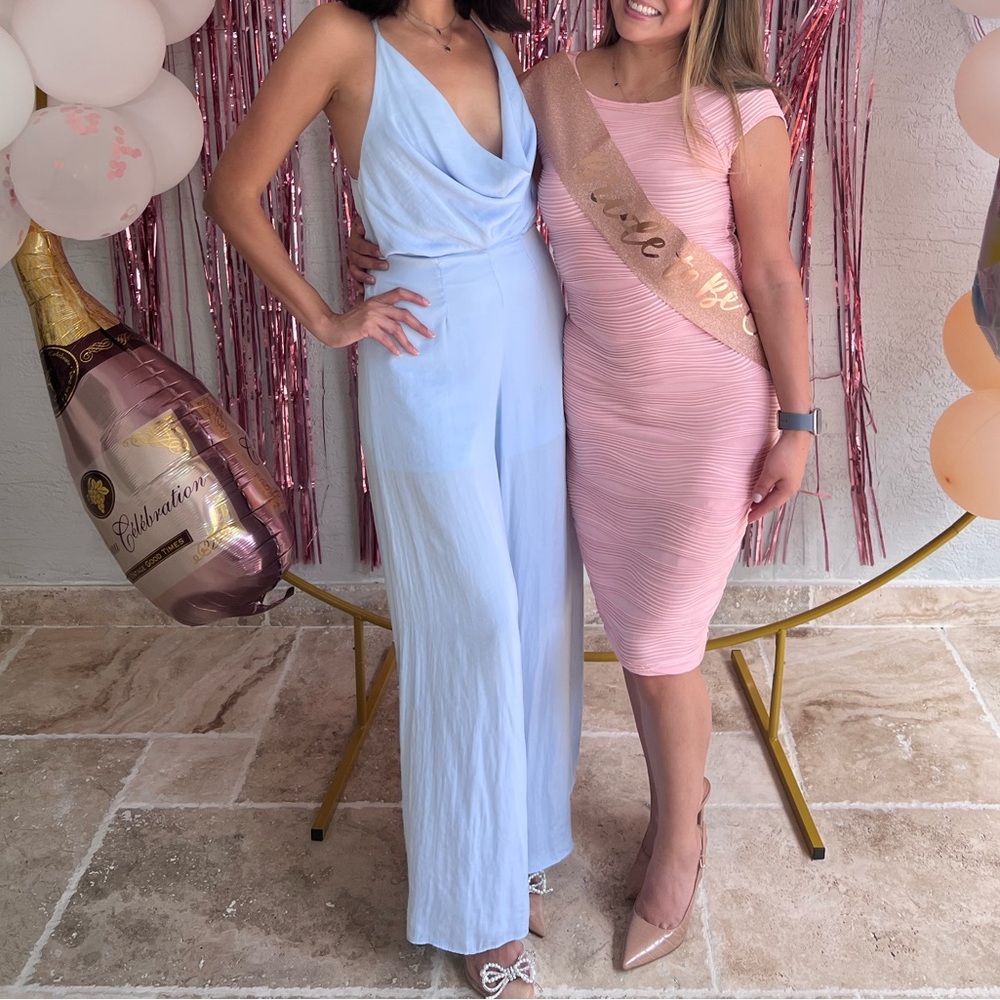 Cowl Neck Jumpsuit